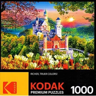 Rompecabeza - Kodak - Famous Neuschwanstein Medieval Castle Rompecabeza - Kodak - Famous Neuschwanstein Medieval Castle