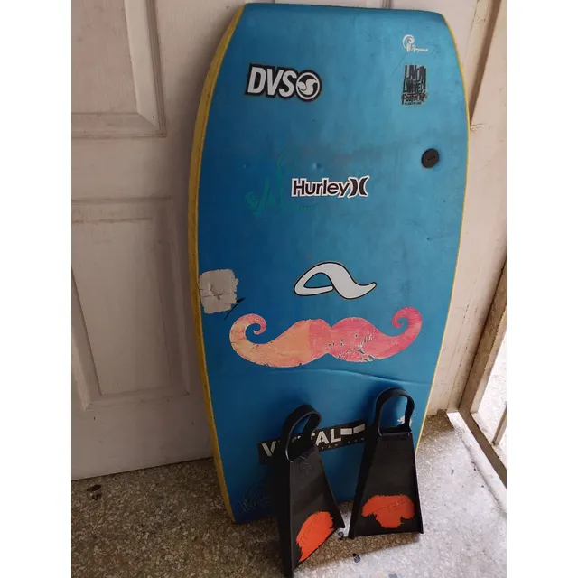 Bodyboard Y Chapaletas Usado