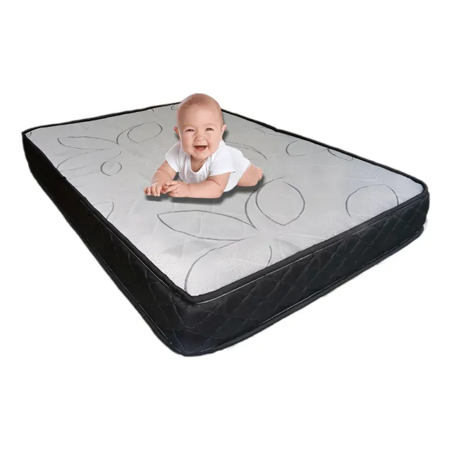 Colchón De Cuna Para Bebe 80 X 140 X 10 Cm Tela