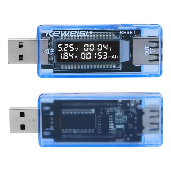 Probador Medidor Usb Tester De Corriente Y Voltaje 
