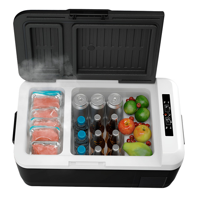 Geladeira Portátil Black 30 Litros Dual Zone 12v/24v Elber Geladeira Portátil Black 30 Litros Dual Zone 12v/24v Elber