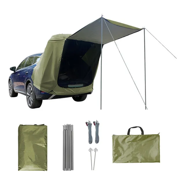 Carpa Trasera Para Coche Al Aire Libre, Coche De Pícnic Con
