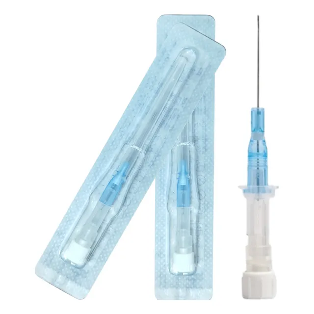 Cateter Intravenoso Abocath Jelco 22g Azul Cx C/100un