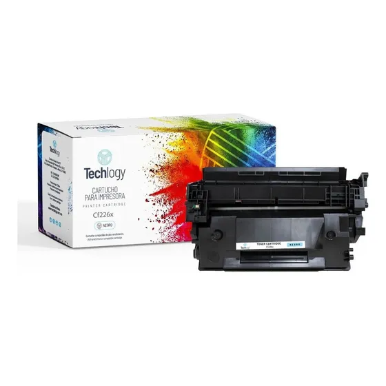Toner Techhlogy Cf226x 26x M402 M426 M426fdn Mfp M426fdw Mfp Tinta Negro