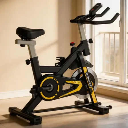 Bicicleta Ergométrica Spinning Fitness Zrse 10kg Silenciosa Preto