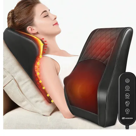 Almofada Massageadora Shiatsu Homedics Com Aquecimento Preto Preto 127/220v