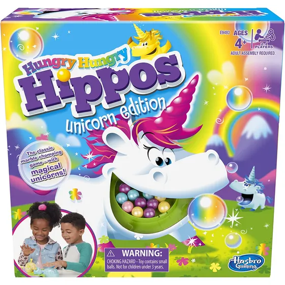 Juego De Mesa Hungry Hungry Hippos Unicorn