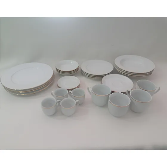 Juego De Vajilla Porcelana Checa Thun 1794 Bohemia 4 Puestos