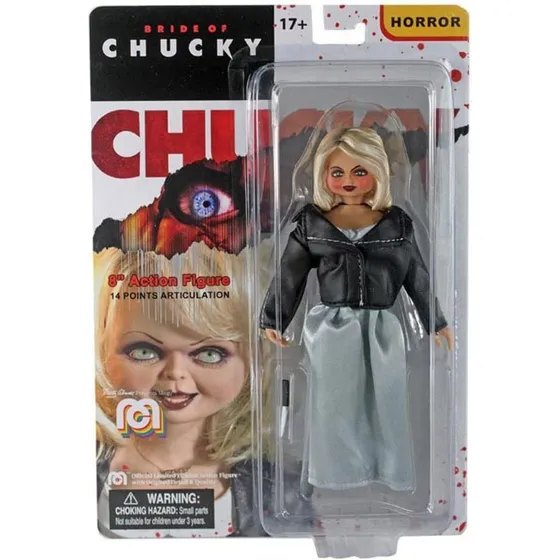 Bride Of Chucky Tiffany Mego Horror 8 PuLG. Original Replay