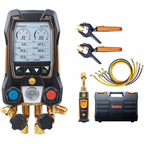 Manifold Digital Testo 557s Bluetooth C/ Vacuômetro