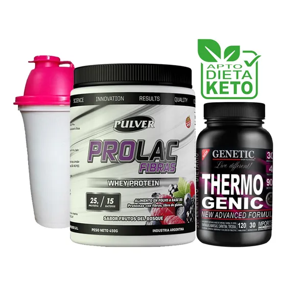 Batido Fibras Reemplaza Comidas Quemador Thermogenic Genetic