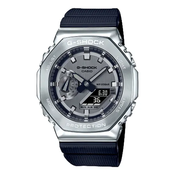 Relógio Casio G-shock Oak Gm-2100-1adr Carbon Core Guard
