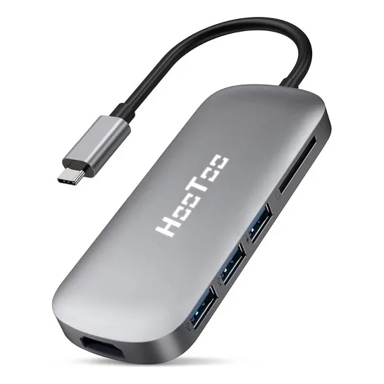 Hub Usb-c Hootoo 6 En 1