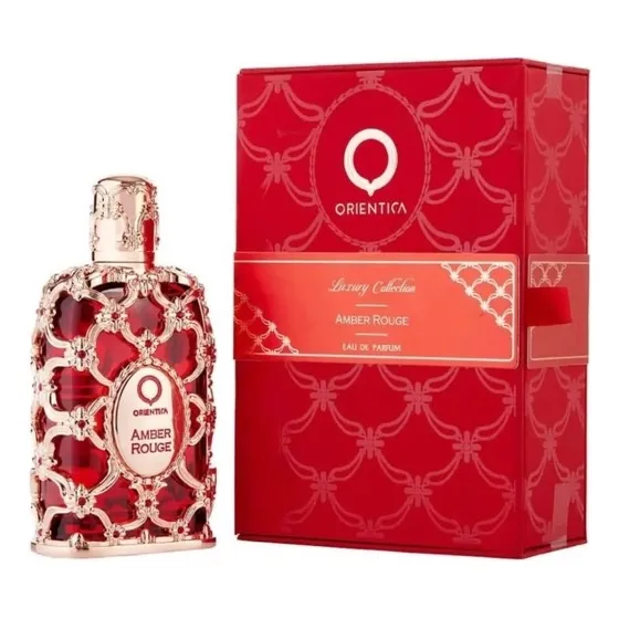 Perfume Original Amber Rouge Orientica  80ml Unisex