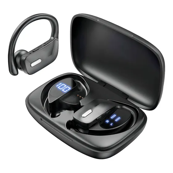 Tacry® Audífonos Inalámbricos Deportivos T17 Color Negro