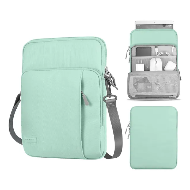 Funda Para Laptop 13.3  Transporte Con Bolsillo Verde Menta