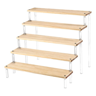 Suporte De Exibição De Acrílico 5 Camadas Claro 5 Camadas Suporte De Exibição De Acrílico 5 Camadas Claro 5 Camadas