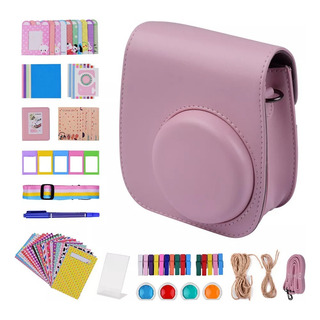 Instantánea Camera Kit 12 In 1 For Fuji Color Rosa Instantánea Camera Kit 12 In 1 For Fuji Color Rosa