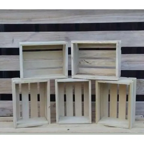 Cajas Y Guacales Para Arreglos Y Decoraciones