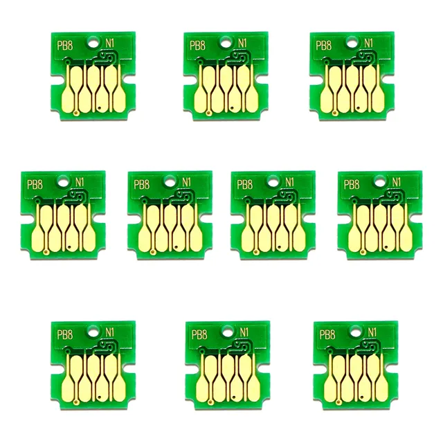 10 Chip T04d1 Para Epson L6170, L6171, L6260,  L6270, L6290 