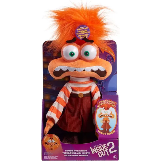 Peluche Ansiedad Intensamente 2 Con Sonidos Y Movimientos