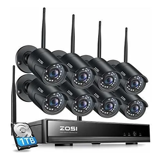 Wireless Home Security Camara System H. Cctv Network