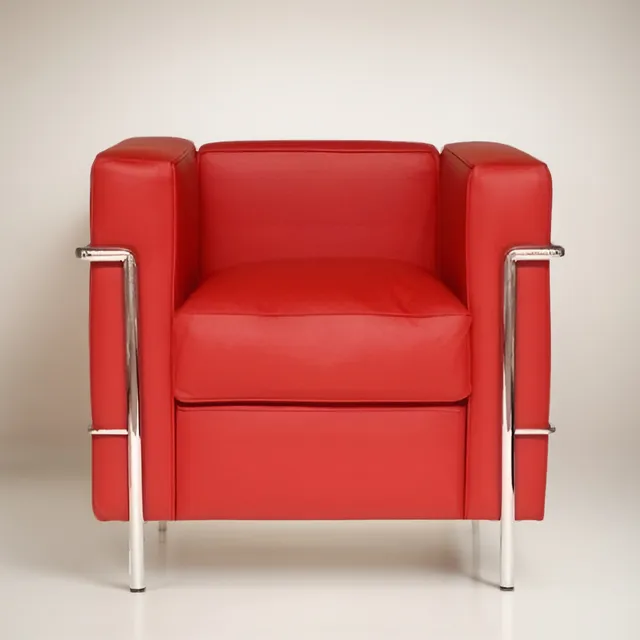 Sillon Lc2 Le Corbusier 1 Cuerpo Interior Equipamiento Lc