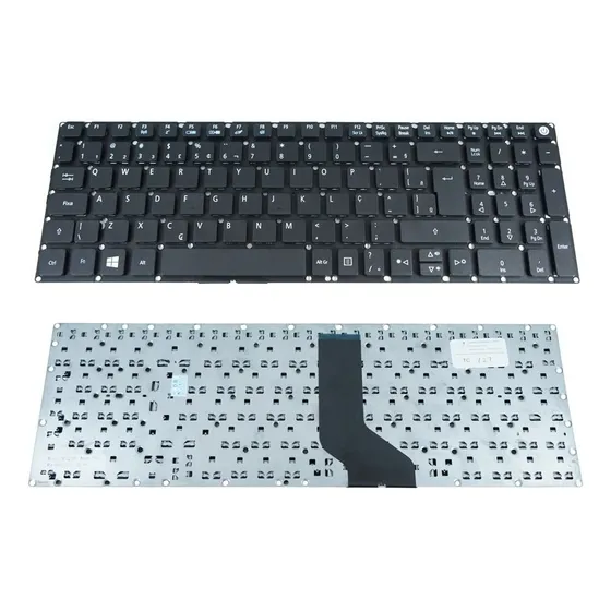 Teclado Notebook Acer Aspire 3 A315-53 A315-41 Abnt2 Cor Preto Idioma Português Brasil