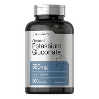 Potasio (gluconate) Quelado 595 Mg 300 Capsulas Sin Sabor Potasio (gluconate) Quelado 595 Mg 300 Capsulas Sin Sabor