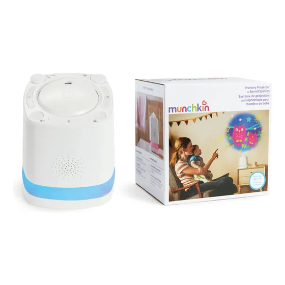 Proyector Guardería Sonido & Luz Nocturna Led Bebe Munchkin®