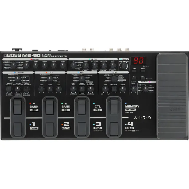 Procesador De Efectos Guitarra Boss ME-90 Color Negro