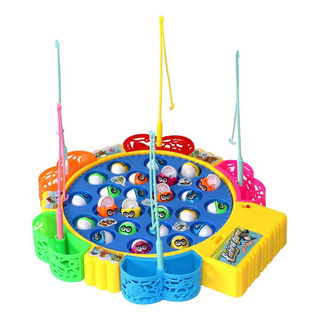 Juego Pesca Giratorio Juego Mesa Juguetes 24 Peces Juego Pesca Giratorio Juego Mesa Juguetes 24 Peces
