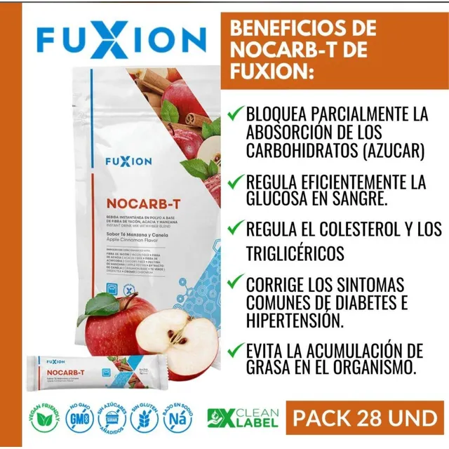 Fuxion Nivelado De Carbohidratos Y Azúcar En Sangre Al Mayor