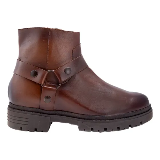 Botín Casual Para Hombre Café Claro +7cms De Altura Preston