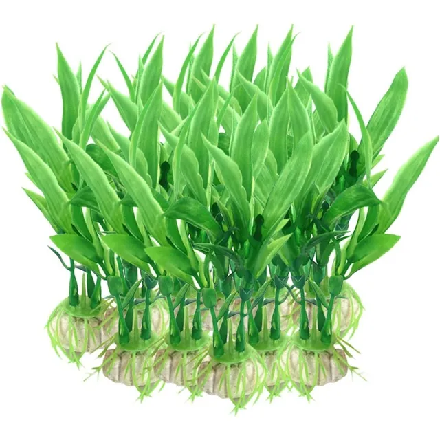 Plantas Algas Artificiales Para Acuarios Peceras