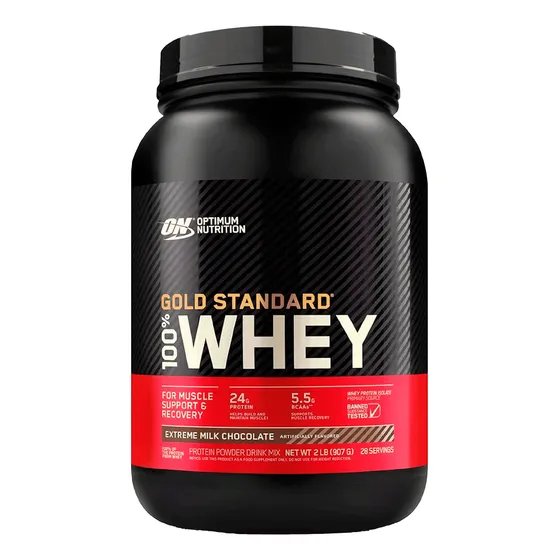Proteína En Polvo Gold Standard Whey Optimum Nutrition 28svc