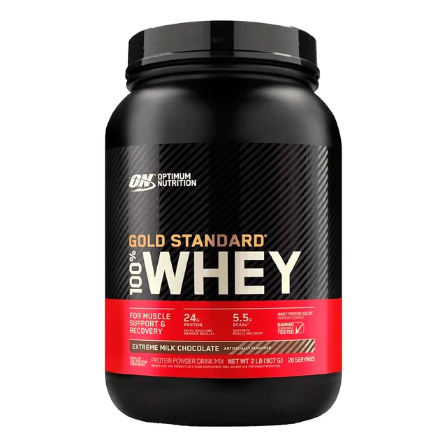 Proteína En Polvo Gold Standard Whey Optimum Nutrition 28svc