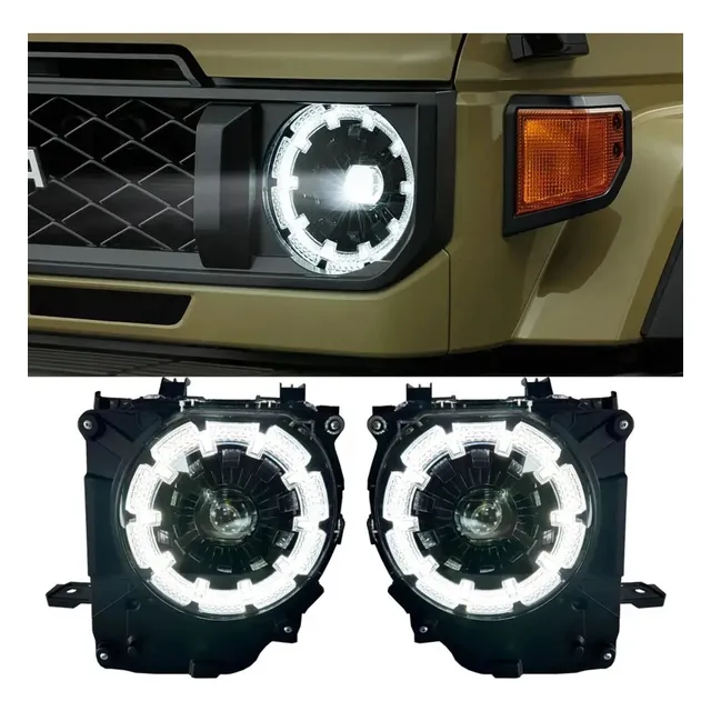 Faro Proyector Led Negro Machito Land Cruiser 2024 Par
