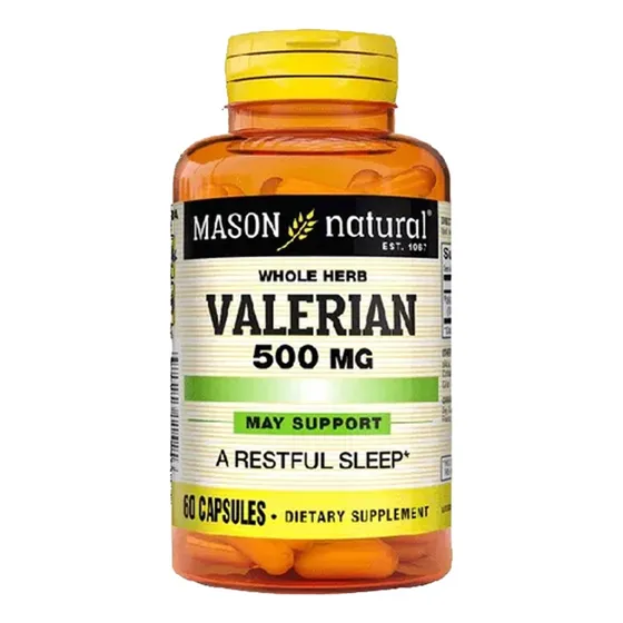 Valeriana 500mg - Mason X60 Caps Sin Sabor