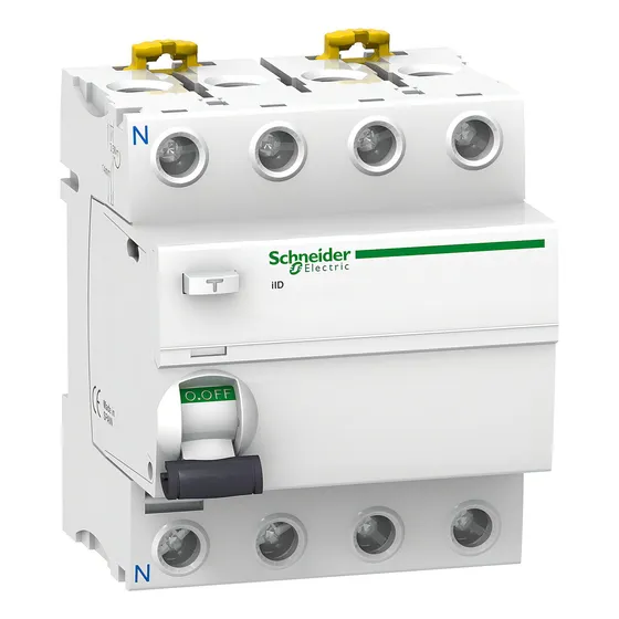 Disyuntor Diferencial Tetrapolar Schneider 4x63a 300ma A9  