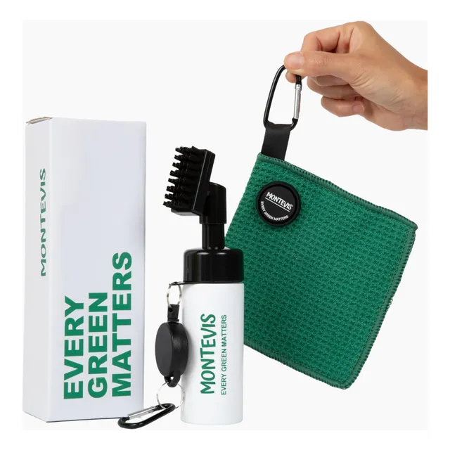 Kit Cepillo Limpiador Palo Golf Soporta 5 Onza Agua Aerosol