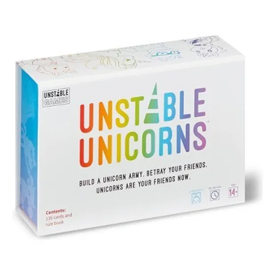 Unstable Unicorns Juego Cartas Estrategia Original Español