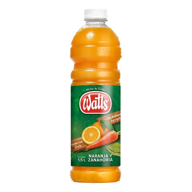 Jugo De Naranja Y Zanahoria Néctar Watt's 1.5 L