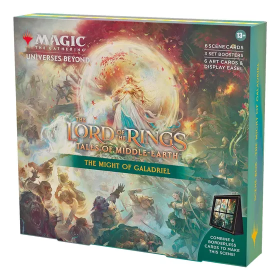 Magic Lord Of The Rings Tcg Scene Box The Might Of Galadriel