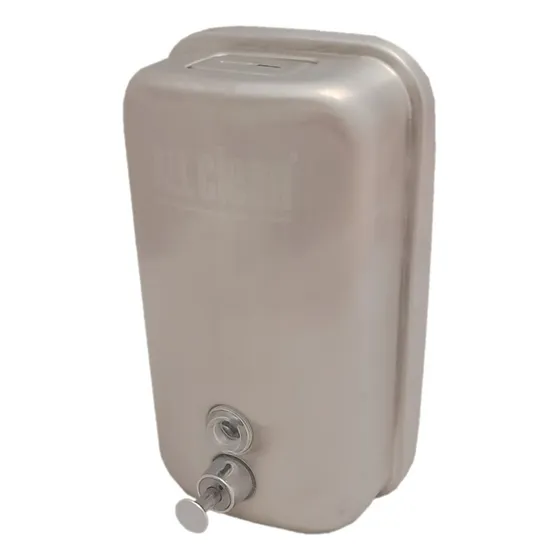 Dispensador Acero Inox. Jabón Líquido  X 1 Unidad