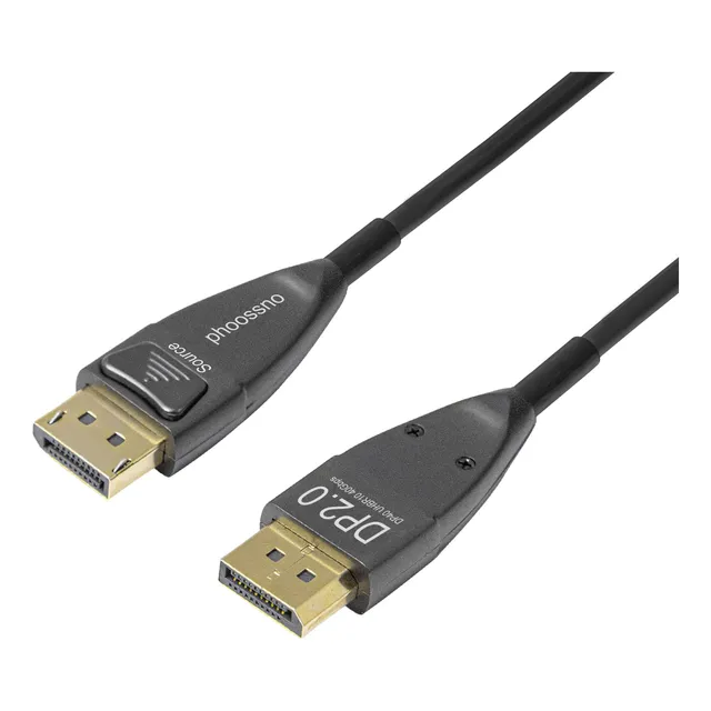 Cable De Fibra Óptica Displayport 2.0 40gbps Cable Dp2.0