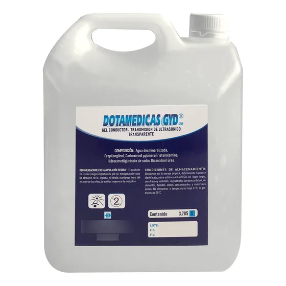 Gel Conductor Ultrasonido 3,8 L