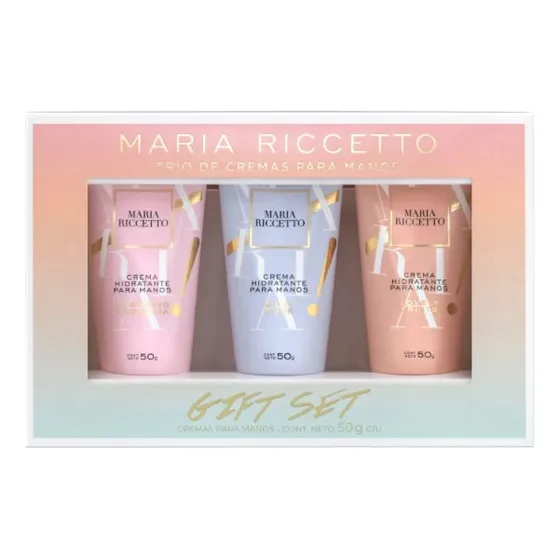 María Riccetto® Gift Set De 3 Deliciosas Cremas Para Manos