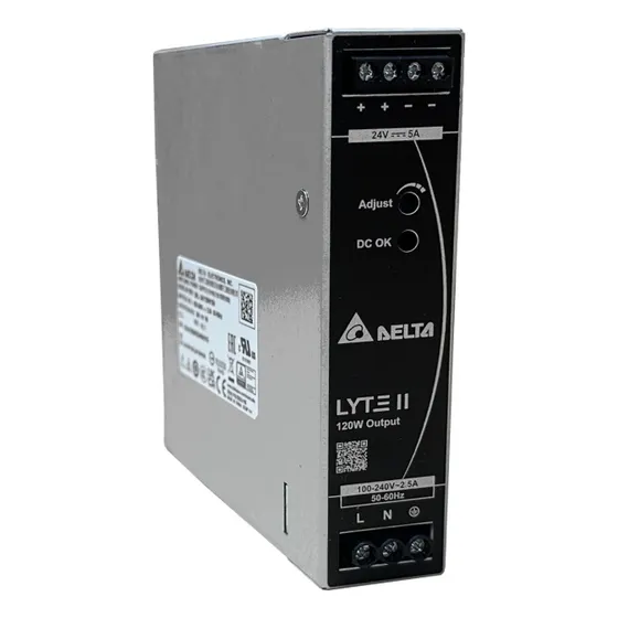 Fuente 24v 5a Delta Drl-24v120w1en P/riel Din