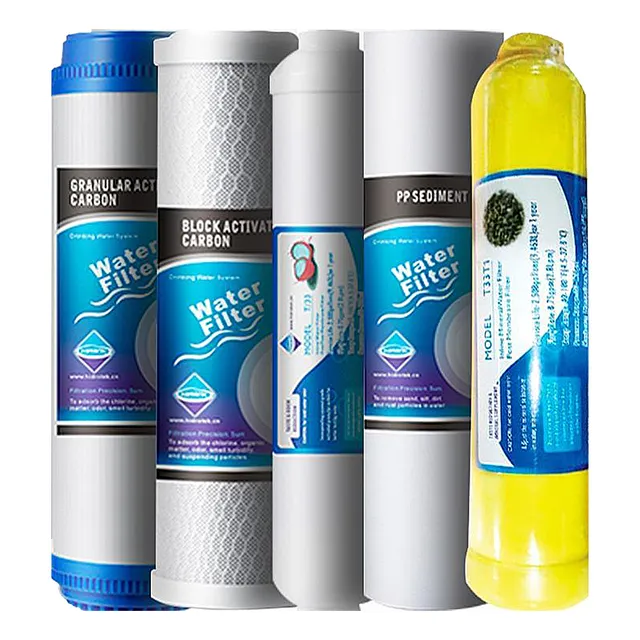 Kit Cartuchos 5 Etapas Para Osmosis Inversa Nurfilter 